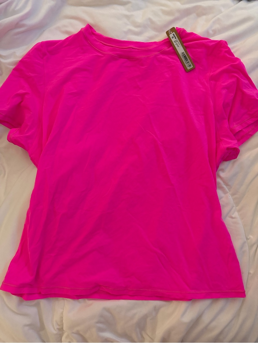 *RARE* SKIMS Fits Everybody T-Shirt Neon Pink